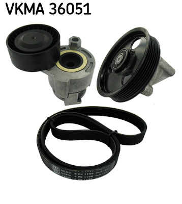 Set curea transmisie cu caneluri VKMA 36051 SKF